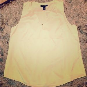 Cream White House Black Market Camisole